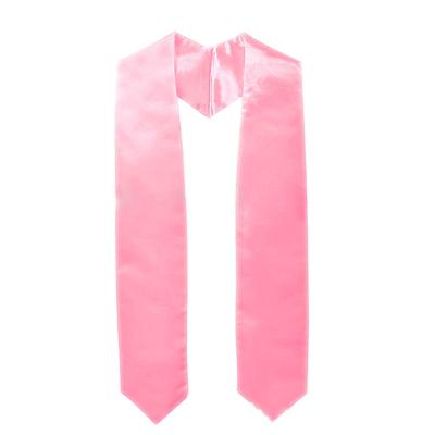 China Wholesale Simple School Satin Graduation Stole Factory Directly for sale