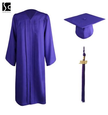 China Wholesale School Graduation Cap Tassel And Matte Gown For School Customized for sale