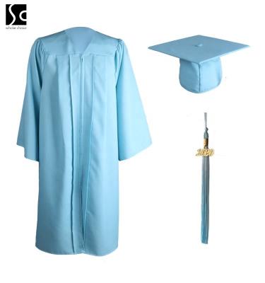 China Adult School College College Graduation Gown Bachelor Graduation Cap Tassel And Gown for sale