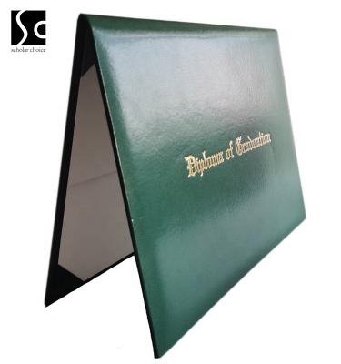 China Custom A4 PU Graduation Certificate Diploma Cover Wholesale for sale