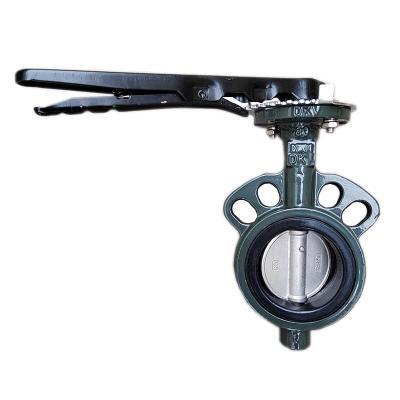 China General Butterfly Valves Disc EPDM Wafer Butterfly Valve DK JIS 10K 5K 80A Korea Type CF8 Gasket for sale