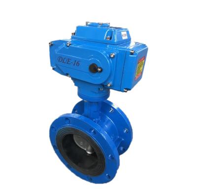 China General China JIS 10K BS4504 Wholesale Premium Flanged Electric Motor Driven Butterfly Valve GGG50 End GB ANSI 2022 Standard for sale