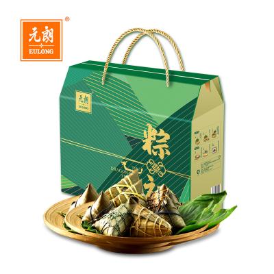 China Chinese Best Rice Dumpling FROZEN Bamboo Sheet Wrapped Sticky Rice Crystal Zongzi Snack Food Gifts for sale