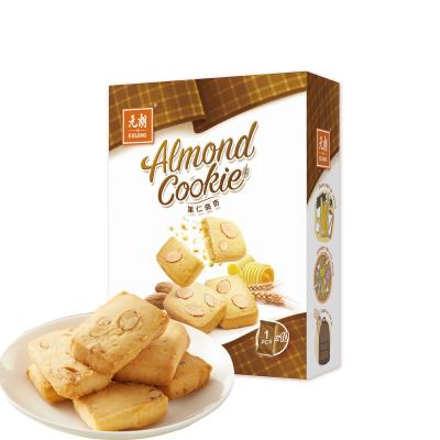 China Hot Selling Low-CARB Almond Cookies Chips Ahoy Cookies Good Day Chinese Dessert Cookie Sweet Cookies for sale