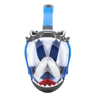 China Adult Silicone 360 ​​Degree Snorkle Full Face Mask Kids Snorkeling Diving Equipment Anti Burst Dry Rotating Snorkeling Anti-Burst Mirror Fog for sale