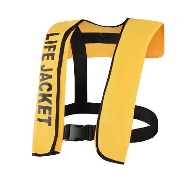 China Hot Selling Life Jackets Rescue Safety Invest Automatic Manual Inflation Life Vest Customized Logo Marine Lifesaving Life Vest for sale