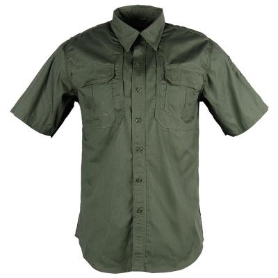 China Green Anti-Static Quick Dry Shirt Army T-shirt Tactical Thin Ventilating Shirt for sale