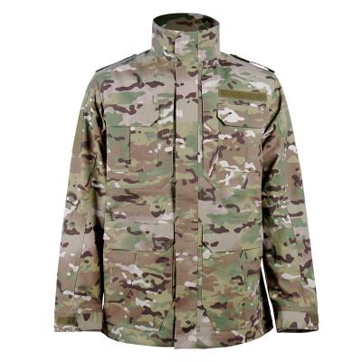 China Anti-Static Outdoor Hiking Hunting Jacket With Multi Pockets M002 Coat Khaki for sale