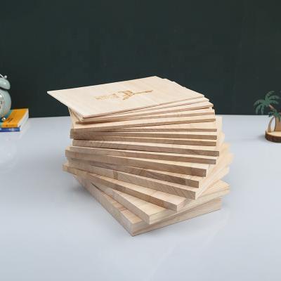 China High Quality Wholesale Gym Paulownia Taekwondo Wood Breaking Board For Sale for sale