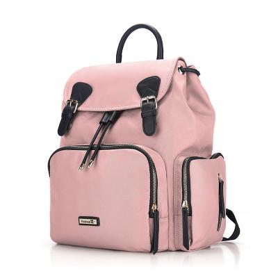 China Wholesale Hot Sales Anti-theft Fashion Large Capacity Backpack Bag Shoulder Travel Mom Baby Diaper Bag for sale