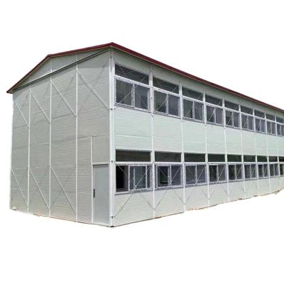 China Modern Prefab House House Construction Site Prefab T Type Home Work Camp Easily Assembled Temporary Prefab House for sale