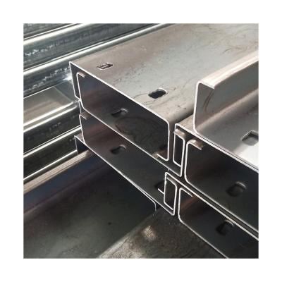 China C-shaped Support System C Purlins Price Lists C-purlin Steel Galvanized Steel Channel Dimensions for sale