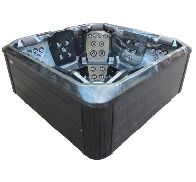 China Large Massage 5 Person Whirlpool Hot Tub Eco - Friendly Outdoor Acrylic Material Spa for sale