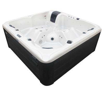 China New Design Eco - Friendly Material Fashionable Massage Outdoor Hot Tub For 5 People for sale