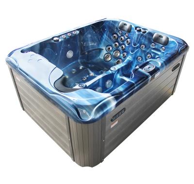 China China Eco - Friendly Factory Material Outdoor Massage Acrylic Hot Tub for sale