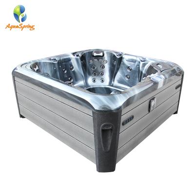 China Freestanding Hot Sale 6 Person Luxury Outdoor Spa And Whirlpool Bath Hot Tub for sale