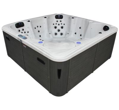 China Smooth High Quality Outdoor 6 Person Massage Hot Tub Spa for sale