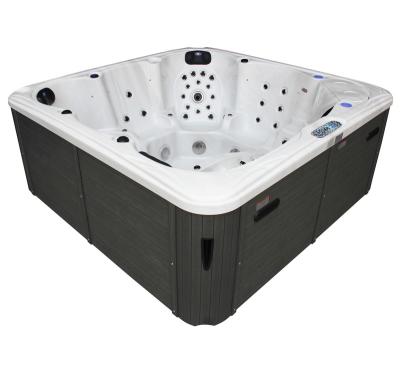 China Large Freestanding Acrylic Whirlpool Massage 6 Person Spa Hot Tub for sale