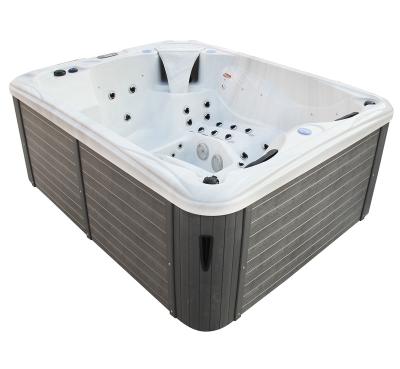 China Free Design 3 Person Acrylic Outdoor Hot Tub Spa for sale