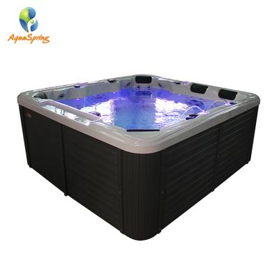 China Freestanding Endless Swimming Pool Hot Tub Outdoor Spa Bathtub , Freestanding Bathtub for sale