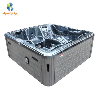 China High Quality Outdoor Aquaspring Freestanding Spas Whirlpools Tub Spa for sale