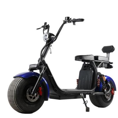 China 2000W 60V20Ah 2000W 60V20Ah citycoco electric adult powerful adult scooter china factory OEM scooter Handle+Disc brake motorcycle cheap for sale