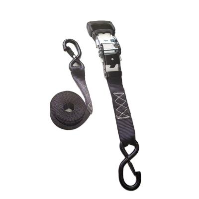 China Best Selling Polyester Car Accessories Motorcycle Tie Down Buckles Tie Whip Belt Capacity Ratchet Strap en venta