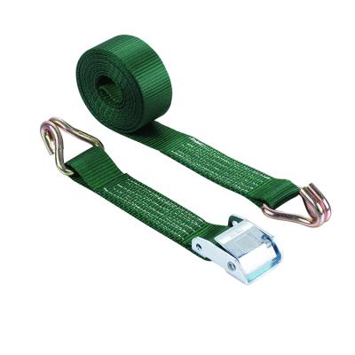 China Heavy Duty 600kg Black PE/PP 1.5inch 35mm Cam Lashing Belts For Buckling Strap Cargo Straps for sale