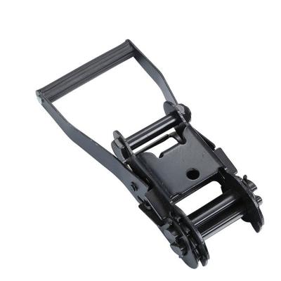 China 5T Plastic 11000 Pounds Plastic Ratchet Tie Down Cargo Lashing Black Printed Ratchet Buckle for sale