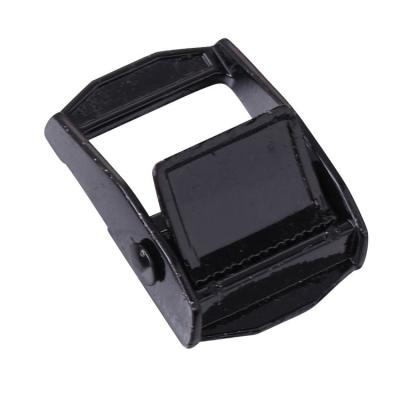 China Cargo Straps Black Coated Cam Buckle Metal Cam Buckle Down Cam Buckle Link for sale