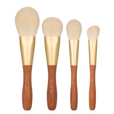 China Angular Blush Makeup Brush 2022 Softest Popular Vegan Hair Brush Private Label Makeup Brushes for sale