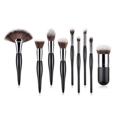 China Angular Blush Stretching Brushes 2022 Luxury Custom Cosmetic Logo Makeup Brush Sets Beauty Products Kit for sale