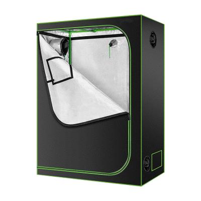 China Easily Assembled 600D Hydroponics System Grow Tent Kit 4x4 Indoor Plant Size Full Size Adjustable Room Grow Tent for sale