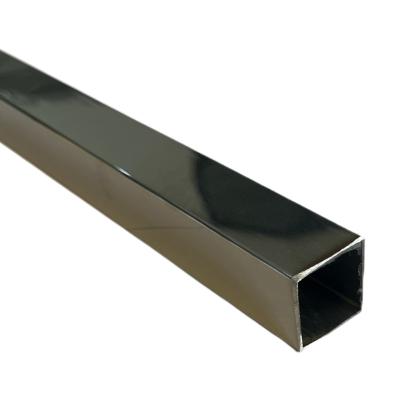 China Stainless steel construction square tube, square hollow steel tube, decorative stainless steel pipe tube for sale