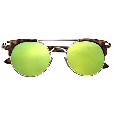 China Fashion sunglasses best sell unisex sunglasses colorful retro mirrored sunglasses goods ready for sale