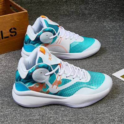 China Outdoor sport shoes youth boy man basketball sports shoes fashion kids sneakers 2021 teens basketball shoes ready to ship kids shoes for sale