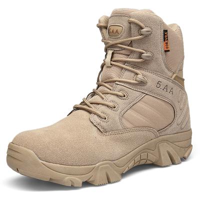 China Big Size Waterproof Commando Desert Combat Boots Waterproof Men Ankle Shoes Fashion Machining Boots Men Army Military Tactical Boots for sale