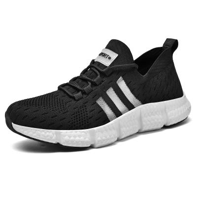 China Fashion sporty\marathon comfortable\durable\breathable\flexible lace up running shoes for men 2020 best pulsating flats sneakers lightweight shoes china wholesale for sale