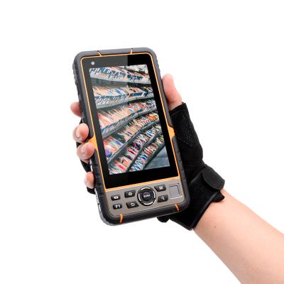 China Threeproof Android PDA Handheld Computer 860-960Mhz Barcode IP65 UHF RFID Reader PDA With Rugged Handheld Uhf Rfid Reader For Inventory for sale