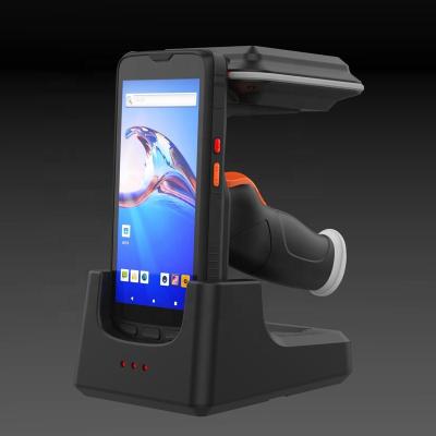 China 5.5 Inch Speed ​​Up Android 10 Industrial Logistic Reader QR Code Terminal Data PDAs Handheld Mobile Pda Computer With 2d Scanner for sale