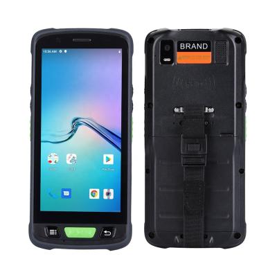 China Factory Price 5.5 Inch IP67 Android 9.0 Direct Barcode Scanner Handheld Computer Handheld PDA QR Scanner with UHF RFID Reader Writer for sale