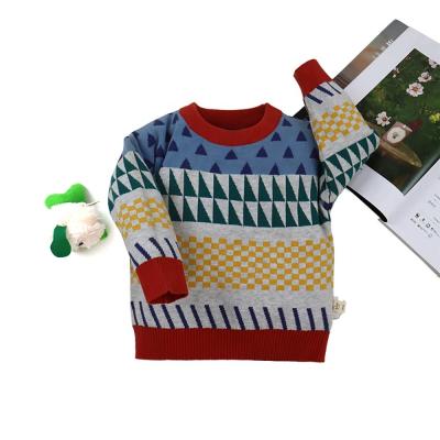 China Baby children winter clothing pullover maglione sweater tops fille pull enfant toddler baby girls kids knitted sweater for sale