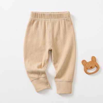 China Baby Jogger Pants Spring 100% Cotton Long Pants Kids Pants for sale