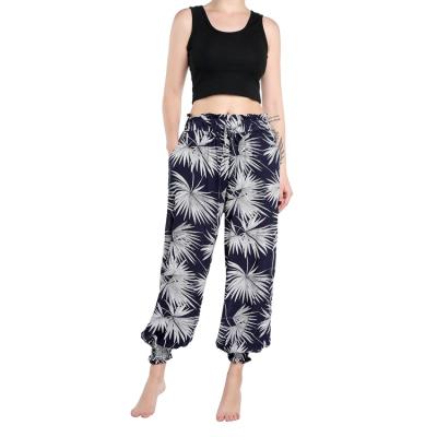 China JBeiL Fashion Summer Breathable Pants For Women 2021 Casual Pants Women Beach Pants With Pockets for sale