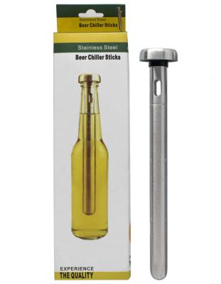 China Iceless Stainless Steel Wine Fridge Stick Beer Fridge Mini Freezer N/M Reusable Quick Cool Sticks for sale