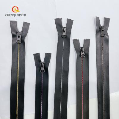 China Custom Waterproof PU Waterproof Zippers For Bags Clothes Handbags for sale