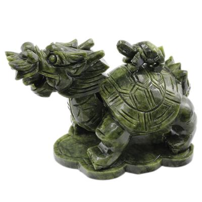 China China September Super Hot Sales Jade Dragon Turtle And Baby for sale