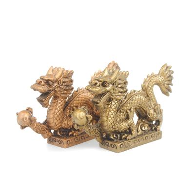 China Chinese Metal Dragon China Zodiac Resin Fiberglass Statue for sale