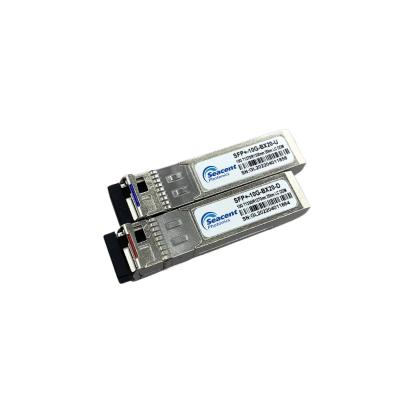 China 10Gb/S BiDi SFP+ Transceiver Single LC SMF 1330nm DFB 20km Hot Pluggable for sale