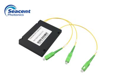 Китай Splitter 2.00mm Plc Splitter 1x2 PLC кассеты одиночного режима оптически продается